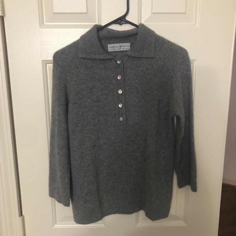 Sutton  studio cashmere sweater real housewives of Beverly Hills Bloomington